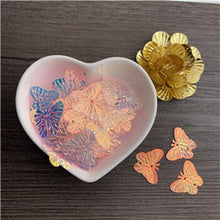 Load image into Gallery viewer, 150pcs(15g)Butterfly sequins 20mm butterfly shape beads handmade children&#39;s hair accessories DIY clothing accessories